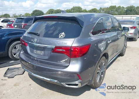 2020 Acura Mdx Technology Package from USA, damaged, VIN 5J8YD4H5XLL012191
